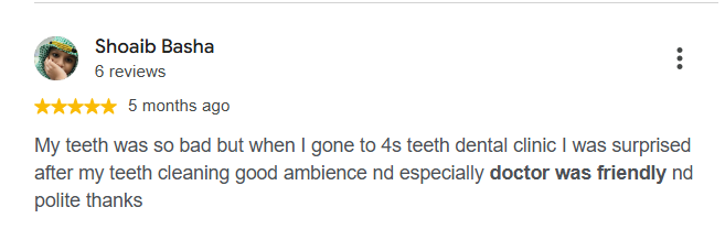 Google review